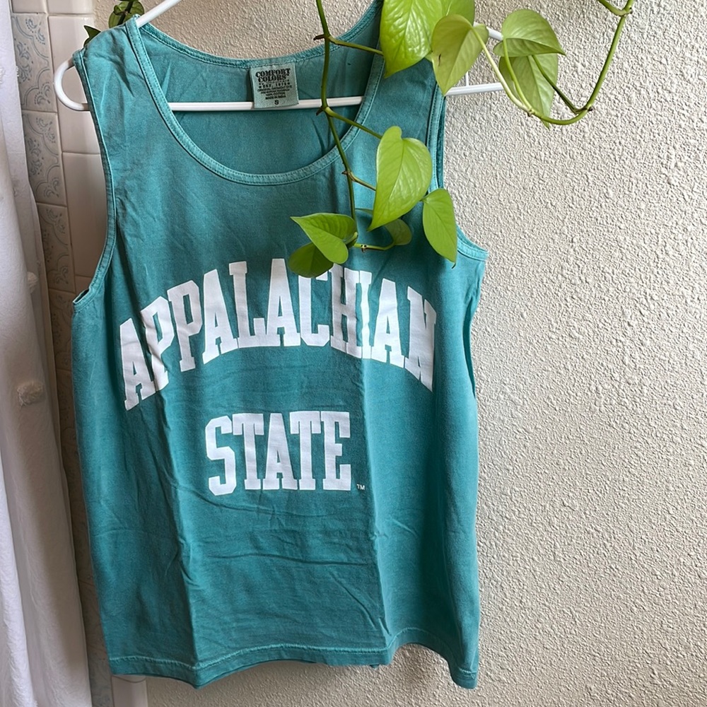 App State comfort colors oversized tank